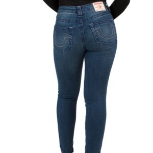 Womens True Religion Halle High Rise Skinny Jeans